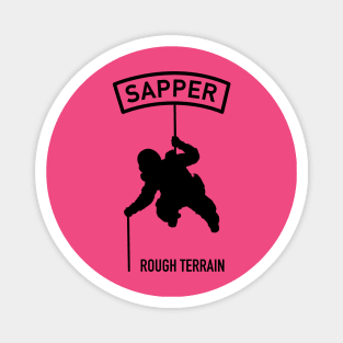 SAPPER Rough Terrain Combat Engineer Magnet